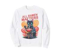 Cute All Ramen Matters Chat Dad Hiss Animal Lover Foster I'm Sweatshirt