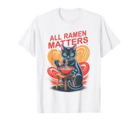 Cute All Ramen Matters Chat Dad Hiss Animal Lover Foster I'm T-Shirt