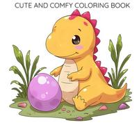 Cute and Comfy coloring book: Simple, Soothing, and Super-Cute Scenes to Color Together: Stress-Relief for Adults, Cuteness Overload for Kids