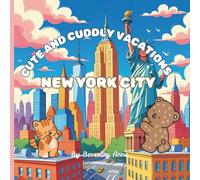 Cute and cuddly vacations are going to New York City: Educational and fun colouring pages of our cute adventurers exploring the world