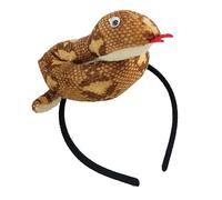 Cute Animal Headband, Snake Costume Headband, Women's Hair Hoop, Eye-Catching Headwear, Snake Cosplay Prop, Unique Costume Band, Charming Snake Design, Portable Snake Headband, Hair Accessories For Co
