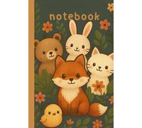 Cute Animal Journal: A Charming Notebook for Daily Thoughts, Notes & Creativity