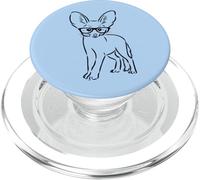 Cute Animal Lover Fennec Fox PopSockets PopGrip pour MagSafe