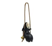 Cute Anime Accessories Hanging for Car Ornaments Faceless Male Car Pendant No Face Man Swing Car Rearview Mirror Decor Birthday Gift Auto Crafts Doll