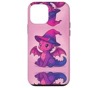 Cute Anime Baby Dragon Witch Kawaii Bisexual Pride Colors Coque pour iPhone 12 Mini