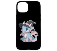 Cute Anime Baby Dragon Witch Kawaii Transgender Pride Colors Coque pour iPhone 15 Plus