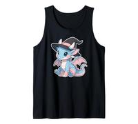 Cute Anime Baby Dragon Witch Kawaii Transgender Pride Colors Débardeur
