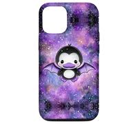 Cute Anime Bat Duck Kawaii Asexual Ace Pride Flag Colors Coque pour iPhone 12/12 Pro