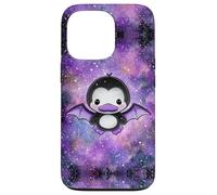 Cute Anime Bat Duck Kawaii Asexual Ace Pride Flag Colors Coque pour iPhone 13 Pro