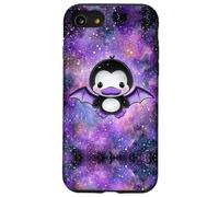 Cute Anime Bat Duck Kawaii Asexual Ace Pride Flag Colors Coque pour iPhone SE (2020) / 7/8