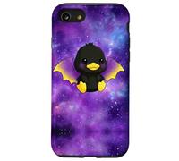 Cute Anime Bat Duck Kawaii Nonbinary Enby Pride Colors Coque pour iPhone SE (2020) / 7/8