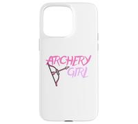 Cute Archery Girl Gift Bow Arrow Girly Sports Bowman Hunt Coque pour iPhone 15 Pro Max