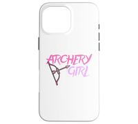 Cute Archery Girl Gift Bow Arrow Girly Sports Bowman Hunt Coque pour iPhone 16 Pro Max
