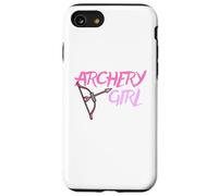 Cute Archery Girl Gift Bow Arrow Girly Sports Bowman Hunt Coque pour iPhone SE (2020) / 7/8