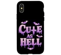 Cute As Hell Pastel Goth Kawaii Gothic Witchcraft Coque pour iPhone X/XS