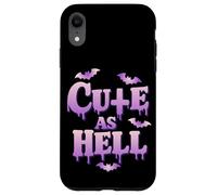 Cute As Hell Pastel Goth Kawaii Gothic Witchcraft Coque pour iPhone XR