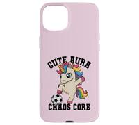Cute Aura Soccer Unicorn Chaos Core, Juste Une Fille Qui Aime 67 Ans Coque pour iPhone 15 Plus