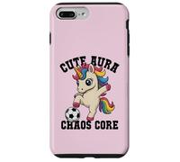 Cute Aura Soccer Unicorn Chaos Core, Juste Une Fille Qui Aime 67 Ans Coque pour iPhone 7 Plus/8 Plus