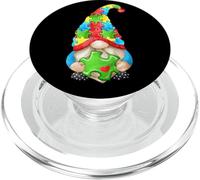 Cute Autism Awareness GNOME Puzzle Piece for Autism Teacher PopSockets PopGrip pour MagSafe