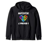 Cute Autism Awareness I'm Autistic and Proud Sweat à Capuche