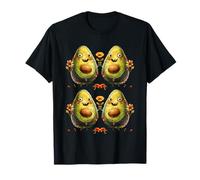 Cute Avocado Gardening Graphic for Mom Vegetable Pattern T-Shirt