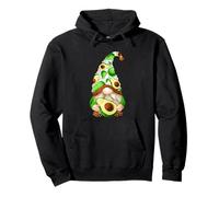 Cute Avocado Lover Gnomie for Xmas Couple Funny Vegan GNOME Sweat à Capuche
