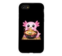 Cute Axolotl Eats Ramen Noodles Axolotls Ramen Coque pour iPhone SE (2020) / 7/8