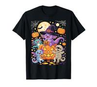Cute Axolotl Jack O Lantern Halloween Costumes Boys Girls T-Shirt