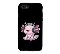 Cute Axolotl Music Lover Casque Audio Coque pour iPhone SE (2020) / 7/8