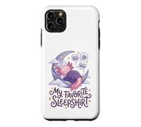Cute Axolotl My Favorite Sleepshirt Kawaii Teen Pajama Coque pour iPhone 11 Pro Max