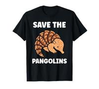 Cute Baby Animals Pangolin Cute Simple Save The pangolins T-Shirt