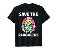Cute Baby Animals Pangolin Cute Simple Save The pangolins T-Shirt