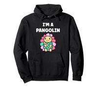 Cute Baby Animals Pangolins Cute Simple I'm a Pangolin Sweat à Capuche