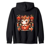 Cute Baby Année Chinoise du Cheval 2026 Sweat à Capuche