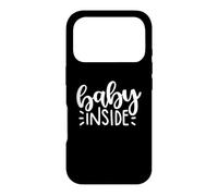 Cute Baby Inside Mommy's Tummy Nouveau-né Mère Coque pour iPhone 17 Pro