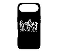Cute Baby Inside Mommy's Tummy Nouveau-né Mère Coque pour iPhone Air