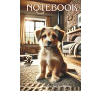 Cute Baby Mongrel Notebook - Adorable idea for Kids who Love Puppies: Fun and Creative - Perfect for Writing, Drawing, and School Notes!
