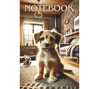 Cute Baby Mongrel Notebook - Adorable idea for Kids who Love Puppies: Fun and Creative - Perfect for Writing, Drawing, and School Notes!