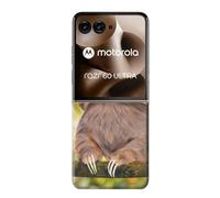 Cute Baby Sloth Paint Etui Coque Housse pour Motorola Razr 60 Ultra, Razr Ultra 2025
