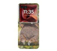 Cute Baby Sloth Paint Etui Flip Housse Cuir pour Motorola Razr 60 Ultra, Razr Ultra 2025