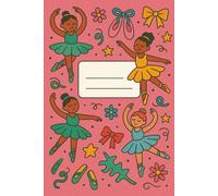 Cute Ballerina Primary Handwriting Practice Notebook for Girls: Handwriting Practice Book with Dotted Midline and Guideline Pages for Early Learning