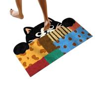 Cute Bathroom Rugs - Non Slip Diatomaceous Earth Shower Mat, Absorbent