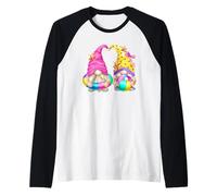 Cute Beach Lover Gnomies with Flip Flops for Summer Vacation Manche Raglan