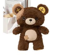 Cute Bear Plush Doll 13.8 Inch Soft Stuffed Animal With Button Eyes