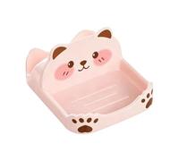 Cute Bear Pot Lid Holder - Pan Cover Rack, Drip Tray Kitchen Organizer Home | Cookware Stand - Countertop Storage for Lids | Drain Mat, Space Saving, Cooking Area Tidy Shelf with Upright Support, Neatly