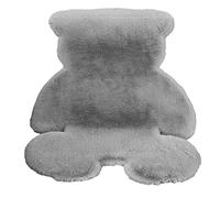 Cute Bedroom Rug Soft Bear Shaped Shaggy Floor Mat for Kids Teen Girls Room Floor Living Room (45 * 60)