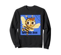Cute Bee Kid Happy Childish Design Says Sweet Baby Jesus #1 Sweatshirt