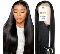 CUTE BEIN 250% Densité 13X6 Hd Transparent Lace Front Perruques de Cheveux Humains 28 pouces Lace Front Perruques pour Femmes Noires Avant Perruques
