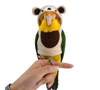 Cute Bird Costume, Parrot Cloak Outfit, Multi Purpose Bird Clothes, Social Media Bird Apparel, Cute Bear Shape Birds Costume for Cockatiels and Parrots, Perfect for Family Gatherings
