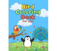 Cute Birds Coloring Book for Kids: Simple, Cute, and Easy-to-Color Bird Designs for kids